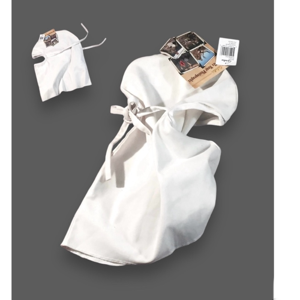 Cabela’s Vintage Winter White Full Face-Mask Hood Discontinued Perfect NWT